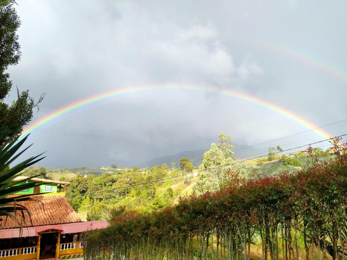 Carmen de Viboral Vista Hermosa Eco Hostal מראה חיצוני תמונה