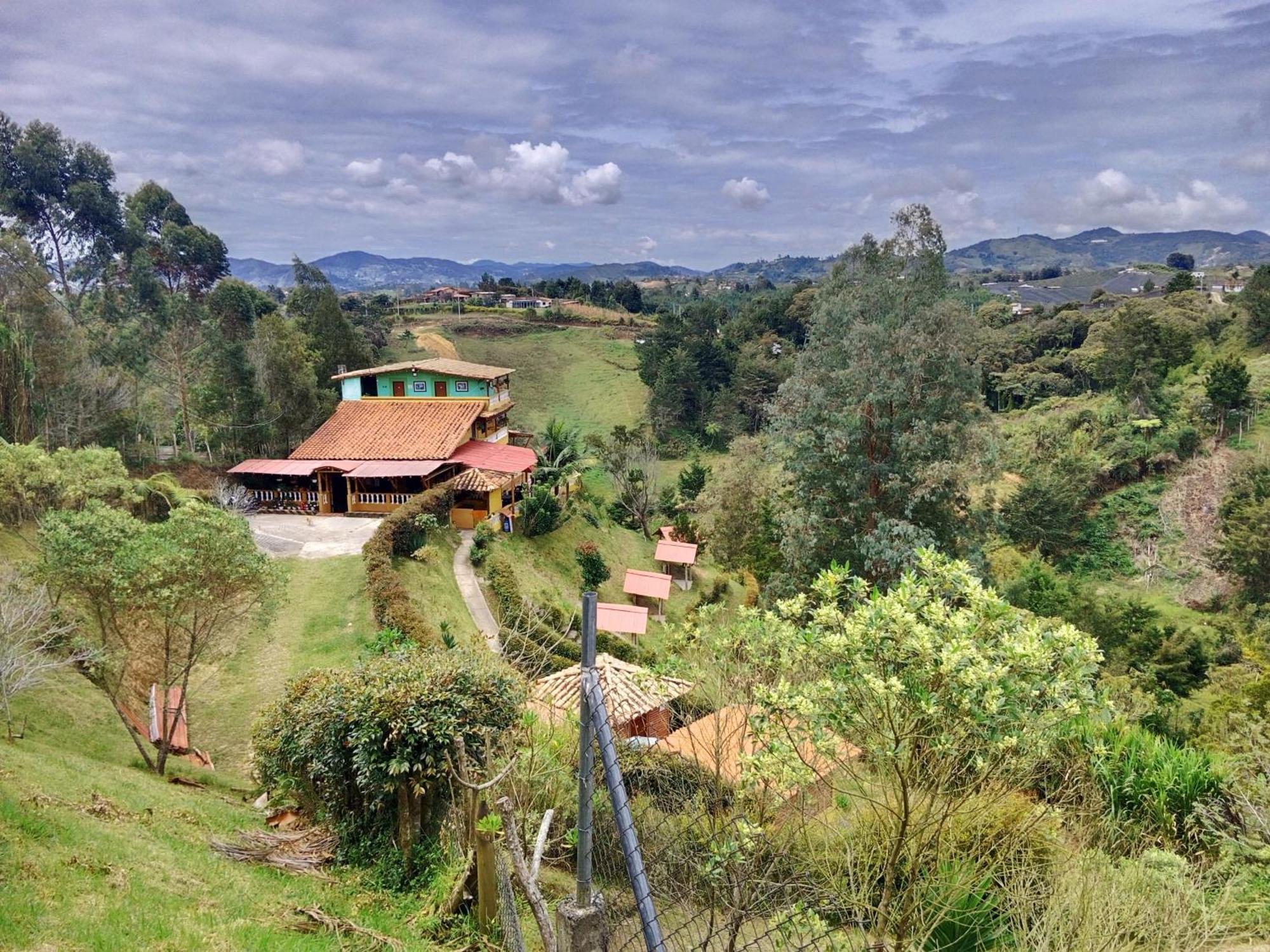 Carmen de Viboral Vista Hermosa Eco Hostal מראה חיצוני תמונה